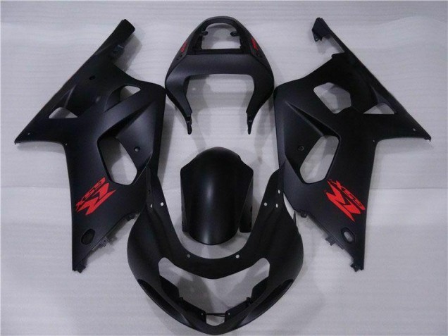 Negro Plástica GSXR 600 / 750 K1 K2 K3 01-03 Negro Plástica GSXR 600 / 750 K1 K2 K3 01-03