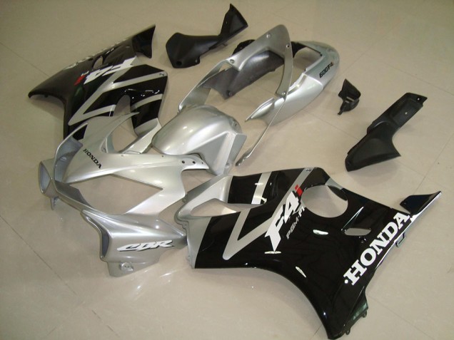 Negro Plata ABS Kits Carenado CBR 600 F4i 04-07 Negro Plata ABS Kits Carenado CBR 600 F4i 04-07