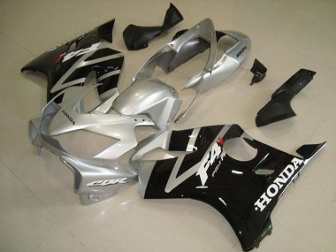 Negro Plata ABS Plásticos CBR 600 F4i 04-07