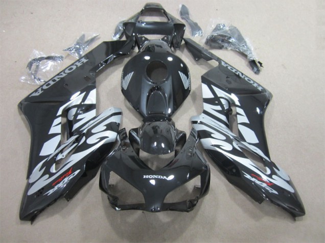 Negro Plata Carenado CBR 1000 RR 04-05 Negro Plata Carenado CBR 1000 RR 04-05