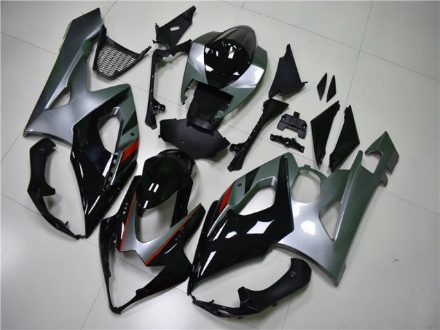 Negro Plata Carenado GSXR 1000 K5 05-06 Negro Plata Carenado GSXR 1000 K5 05-06