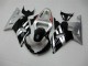 Negro Plata Carenado & Plástico GSXR 600 / 750 K1 K2 K3 01-03 Negro Plata Carenado & Plástico GSXR 600 / 750 K1 K2 K3 01-03