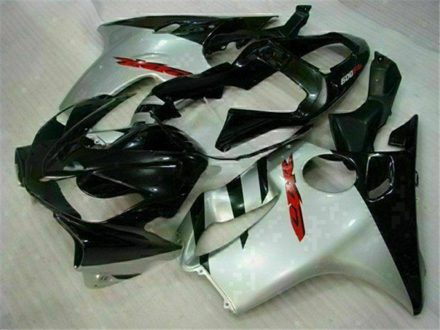 Negro Plata Carrocería CBR 600 F4i 01-03 Negro Plata Carrocería CBR 600 F4i 01-03