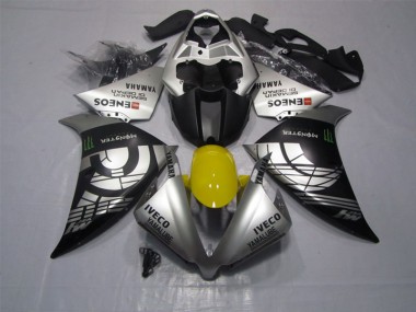 Negro Plata Iveco Yamalube Monster Carenado R1 12-14