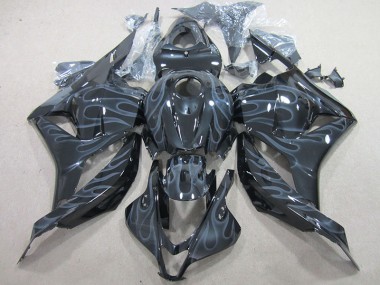 Negro Plata Llama Kits Carenado CBR 600 RR 09-12