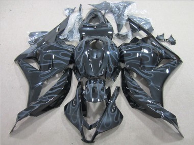 Negro Plata Llama Plástica CBR 600 RR 09-12