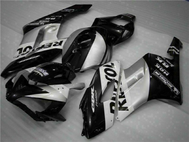Negro Plata Repsol ABS Plástica CBR 1000 RR 04-05 Negro Plata Repsol ABS Plástica CBR 1000 RR 04-05