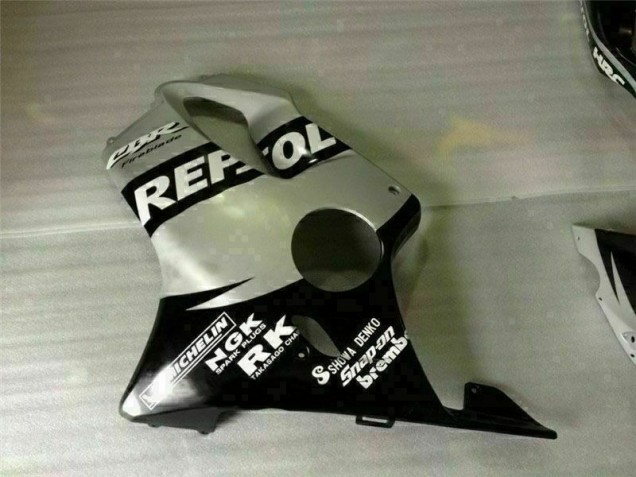 Negro Plata Repsol Carenado CBR 600 F4i 01-03
