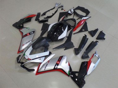 Negro Plata Rojo Kits Carenado RS4 50 125 11-18