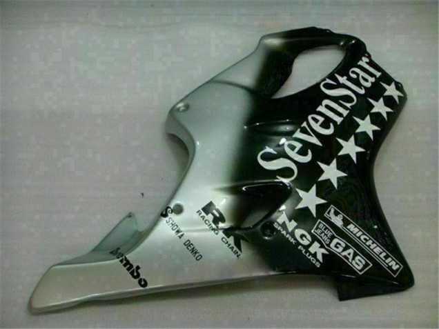 Negro Plata SevenStarss Carenado CBR 600 F4i 01-03