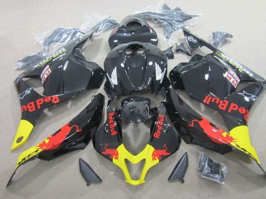Negro Red Bull ABS Plástica CBR 600 RR 09-12