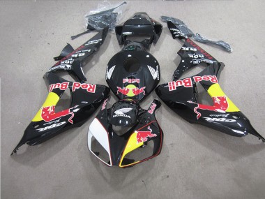 Negro Red Bull Carenado & Plástico CBR 1000 RR 06-07