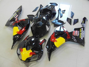 Negro Red Bull Kits ABS Carenado CBR 1000 RR 06-07