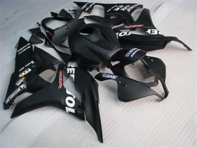 Negro Repsol Carenado CBR 600 RR 07-08 Negro Repsol Carenado CBR 600 RR 07-08