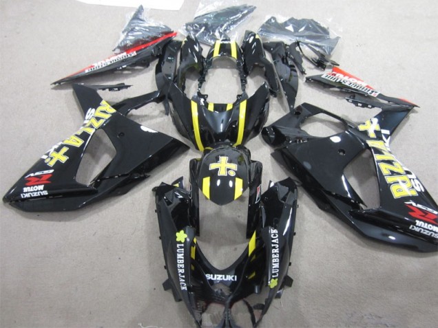 Negro Rizla Lumber Jack Carenado GSXR 1000 K9 09-16 Negro Rizla Lumber Jack Carenado GSXR 1000 K9 09-16