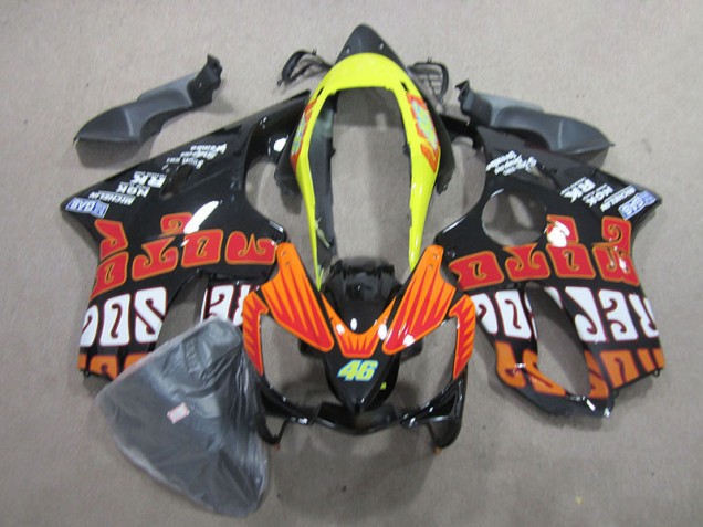 Negro Rojo 46 Carenado CBR 600 F4i 04-07 Negro Rojo 46 Carenado CBR 600 F4i 04-07