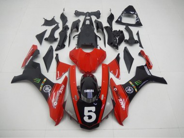 Negro Rojo 5 Carenado R1 15-19