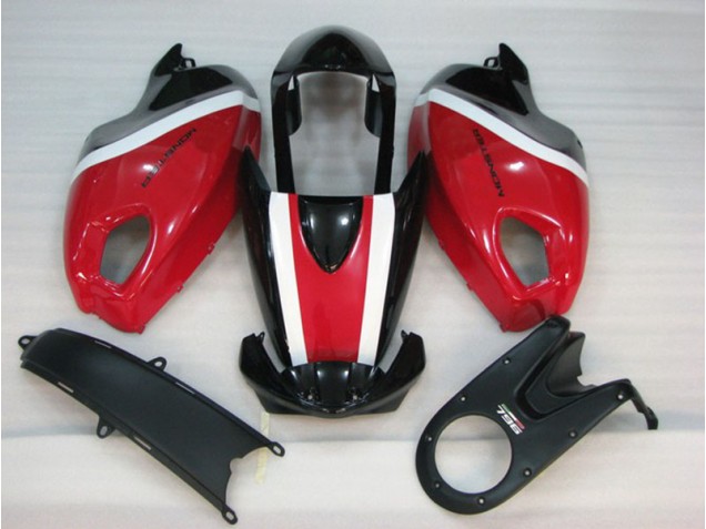 Negro Rojo 796 Carenado Ducati Monster 696 08-12