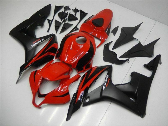 Negro Rojo ABS Kits Carenado CBR 600 RR 07-08 Negro Rojo ABS Kits Carenado CBR 600 RR 07-08