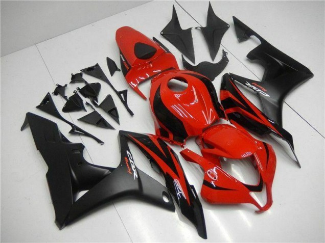 Negro Rojo ABS Kits Carenado CBR 600 RR 07-08 Negro Rojo ABS Kits Carenado CBR 600 RR 07-08