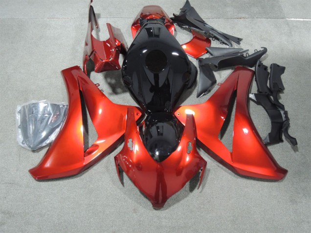 Negro Rojo ABS Plástico CBR 1000 RR 08-11 Negro Rojo ABS Plástico CBR 1000 RR 08-11
