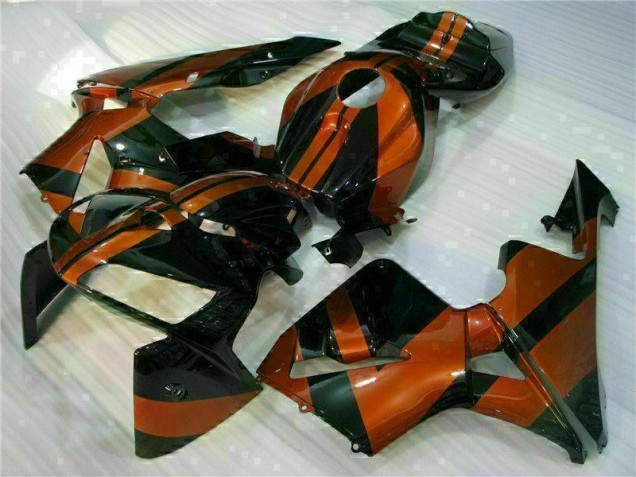 Negro Rojo ABS Plástico CBR 600 RR 05-06 Negro Rojo ABS Plástico CBR 600 RR 05-06