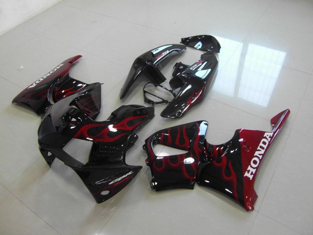 Negro Rojo ABS Plásticos CBR 900 RR 919 98-99