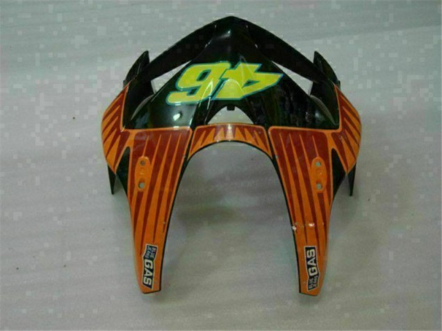 Negro Rojo Amarillo 46 Carenado CBR 600 RR 05-06 Negro Rojo Amarillo 46 Carenado CBR 600 RR 05-06