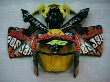 Negro Rojo Amarillo 46 Carenado CBR 600 RR 05-06