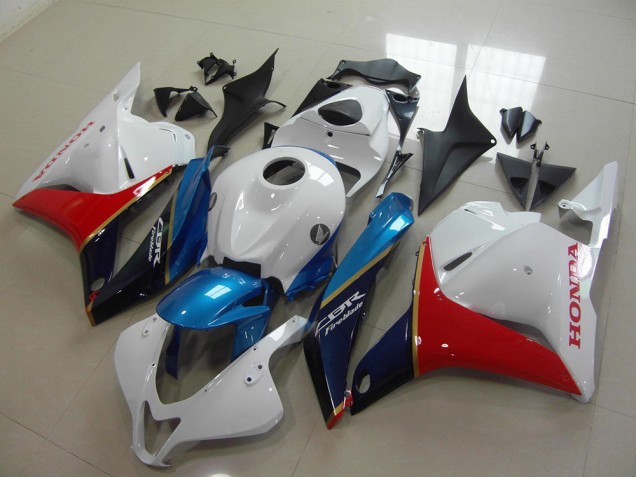 Negro Rojo Azul Carenado CBR 600 RR 09-12 Negro Rojo Azul Carenado CBR 600 RR 09-12