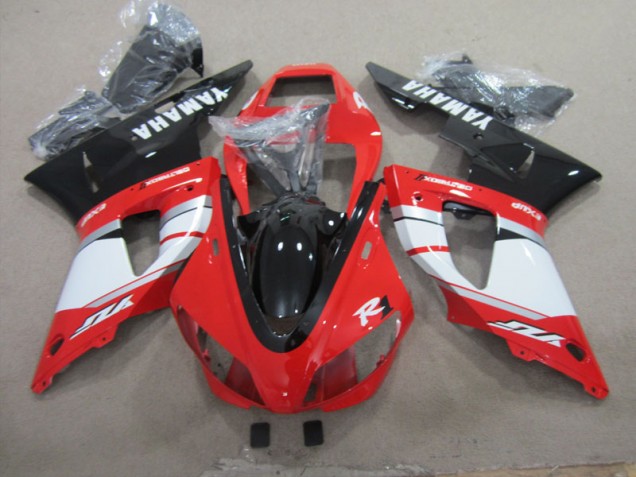 Negro Rojo Blanco Calcomanía Carenado R1 98-99 Negro Rojo Blanco Calcomanía Carenado R1 98-99