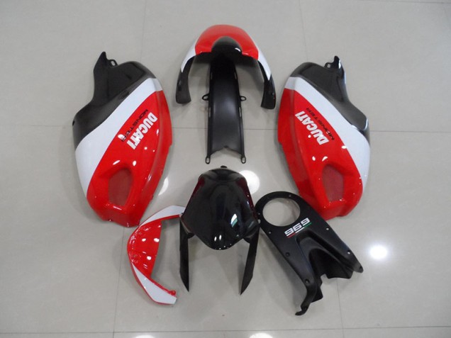 Negro Rojo Blanco Carenado Ducati Monster 696 08-12 Negro Rojo Blanco Carenado Ducati Monster 696 08-12