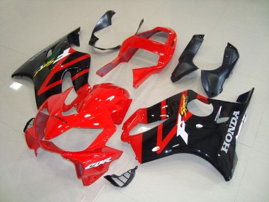 Negro Rojo Carenado CBR 600 F4i 01-03