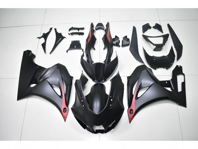Negro Rojo Carenado GSXR 1000 17-23 Negro Rojo Carenado GSXR 1000 17-23