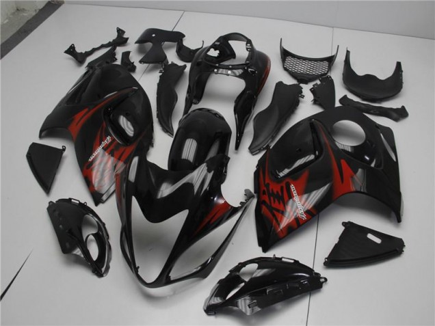 Negro Rojo Carenado GSXR 1300 Hayabusa 08-19 Negro Rojo Carenado GSXR 1300 Hayabusa 08-19