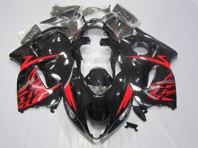 Negro Rojo Carenado GSXR 1300 Hayabusa 96-07 Negro Rojo Carenado GSXR 1300 Hayabusa 96-07