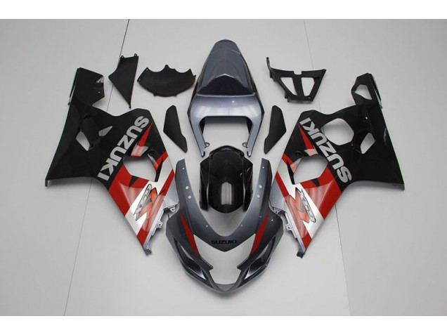 Negro Rojo Carenado GSXR 750 K4 04-05 Negro Rojo Carenado GSXR 750 K4 04-05