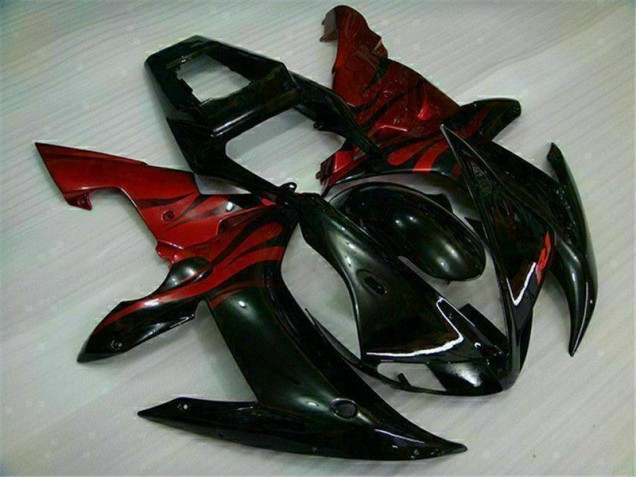 Negro Rojo Kit Carenado R1 02-03