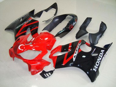 Negro Rojo Kits Carenado CBR 600 F4i 04-07