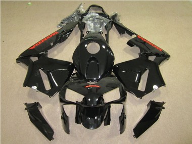 Negro Rojo Kits Completo Carenado CBR 600 RR 05-06