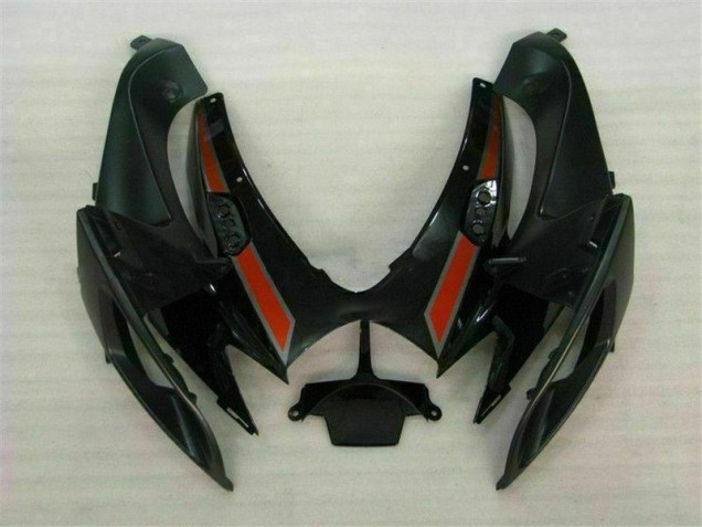 Negro Rojo Kits Completo Carenado GSXR 600 / 750 K6 06-07 Negro Rojo Kits Completo Carenado GSXR 600 / 750 K6 06-07