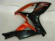 Negro Rojo Kits Completo Carenado GSXR 600 / 750 K6 06-07 Negro Rojo Kits Completo Carenado GSXR 600 / 750 K6 06-07