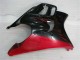 Negro Rojo Llama ABS Plástico CBR 600 F3 95-98 Negro Rojo Llama ABS Plástico CBR 600 F3 95-98