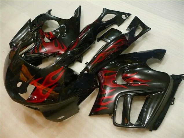 Negro Rojo Llama Carrocería CBR 600 F3 95-98 Negro Rojo Llama Carrocería CBR 600 F3 95-98