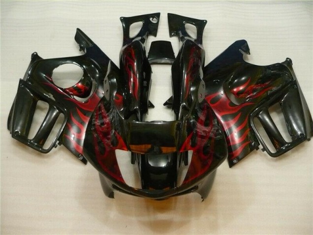Negro Rojo Llama Carrocería CBR 600 F3 95-98 Negro Rojo Llama Carrocería CBR 600 F3 95-98