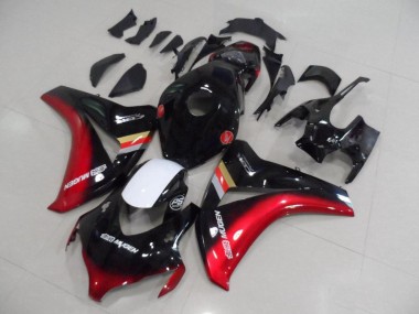 Negro Rojo Mugen ABS Plásticos CBR 1000 RR 08-11