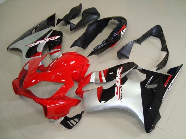 Negro Rojo Plata ABS Plástico CBR 600 F4i 04-07