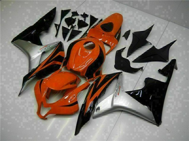 Negro Rojo Plata Carenado CBR 600 RR 07-08 Negro Rojo Plata Carenado CBR 600 RR 07-08