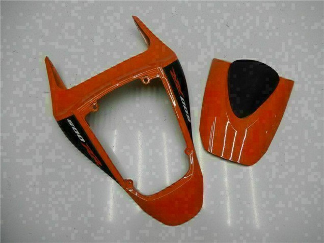 Negro Rojo Plata Carenado CBR 600 RR 07-08 Negro Rojo Plata Carenado CBR 600 RR 07-08