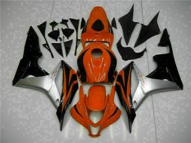 Negro Rojo Plata Carenado CBR 600 RR 07-08